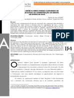 Integração Entre As Redes Formais E Informais Na Secretaria de Estado Da Administração de Sergipe: Um Estudo de Caso