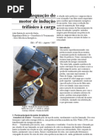 Adequação do Motor de Indução Trifásico à Carga