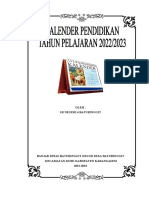 SK Kelender Pendidikan 22 - 23