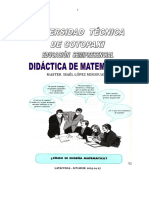 Didactica de Las Matematicas