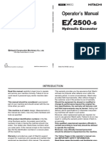 EX2500-6 Operator Manual