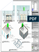 Plano de Elevaciones y Vistas Isometricas