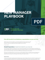 New Manager Playbook