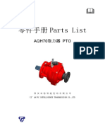 Aqh70 Pto Parts List