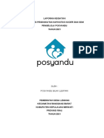 Laporan Kegiatan Orientasi Kader - PKM ASET