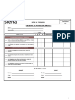 F-07 Inspección de EPP