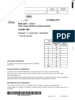 June 2018 QP - Unit 1 (H) WJEC Biology GCSE