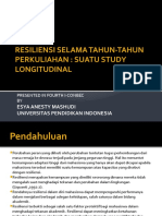 Resiliensi Selama Tahun-Tahun Perkuliahan