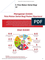 Mengenal DASH - Pola Makan Sehat Bagi Pasien Hipertensi