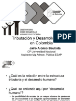 Tributacion y Desarrollo Humano en Colombia