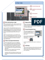 Cisco IP 7965: Phone Overview: Voice Mail Indicator Light Display Button