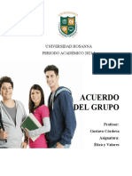 ACUERDO DEL CURSO Sabatino