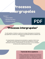 Procesos Intergrupales - García Martínez Alejandro