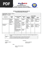 Individual Learning Monitoring Plan (ILMP)