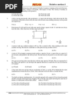 Relative Motion Fiitjee