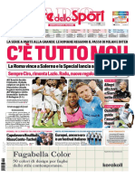 Corriere Dello Sport Del 15 Agosto 2022