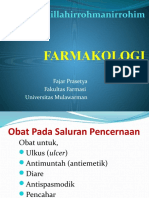 Farmakologi, Gangguan Lambung