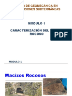 MODULO 1 Caracterización de Macizo Rocoso