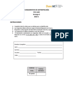 P2 Fundamentos de Antropología 2022-1