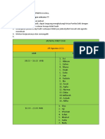 Jadwal Piket Dad Revisi