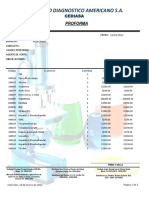 CEDIASA diagnóstico proforma