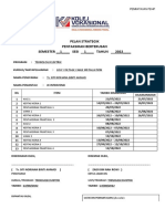 Borang Pelan Strategik