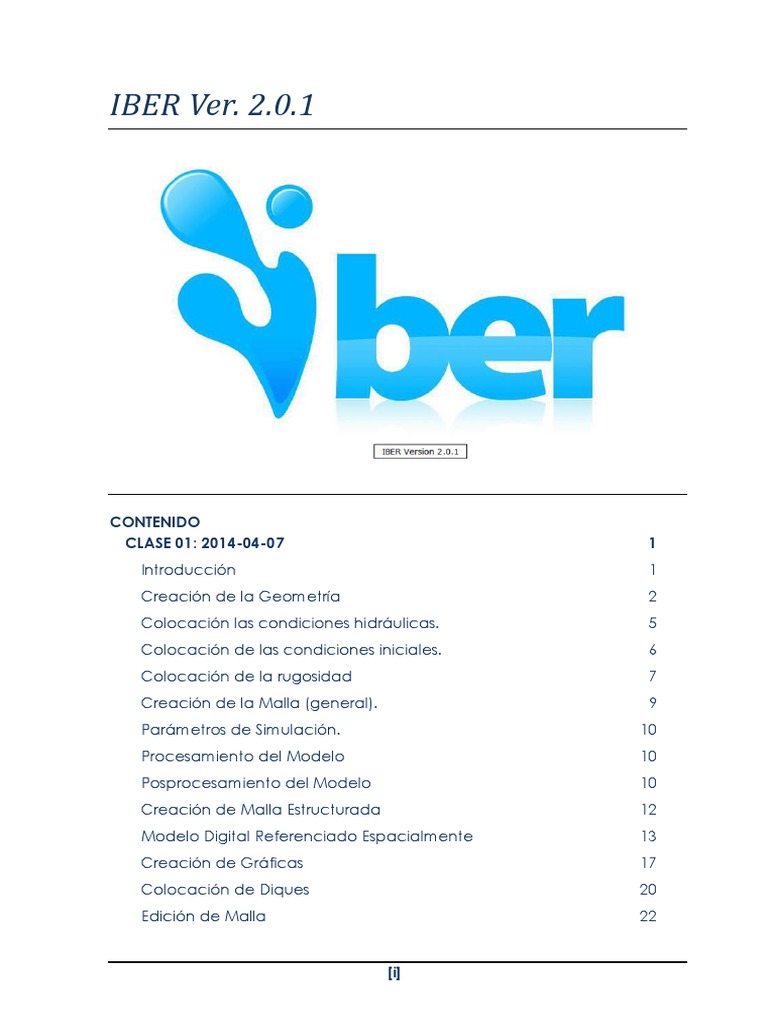 Iber 2.0.1 | PDF | Ventana (informática) | Puente