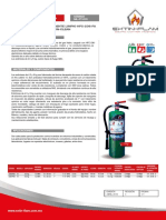 Extintor Portátil de Agente Limpio Hfc-236-Fa C005F06