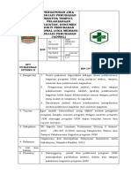 Sop Pengaturan Jadwal 2020