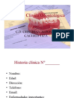 Historia Clinica Odontologica Usmp