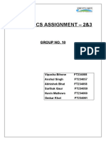 Statistics Assignment 2-3