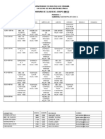 Horario Grupo