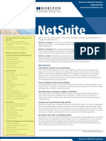 Netsuite Offers The Industry'S First and Only