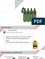 Managing Medical Oxygen and Equipment Safely