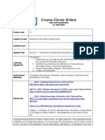 MILQ101.1 Introduction To Media and Information Literacy