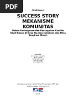 Download Laporan Penelitian Success Story Mekanisme Komunitas Di Wayame Dan Tangkura by salju_lestari SN59055815 doc pdf