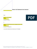 Contrat de Sous Traitance Du Traitement Des Donnees Word