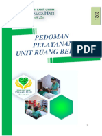 Pedoman Pelayanan Ruang Bersalin