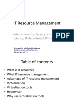 Chap 1 Introduction IT Resource Management