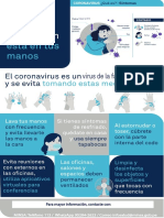 Sacyr Prevención Coronavirus Afiche Proyectos