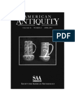 American Antiquity Apr 2011