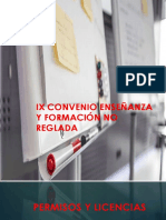 Permisos Licencias IX Convenio Reglada