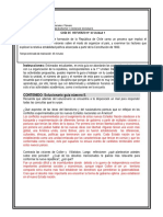 Iº Historia - Retroalimentacion Guia Nº5 y Guia Nº6 - 11 Al 15 Mayo