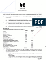 Financial Reporting May 2018 Past Paper