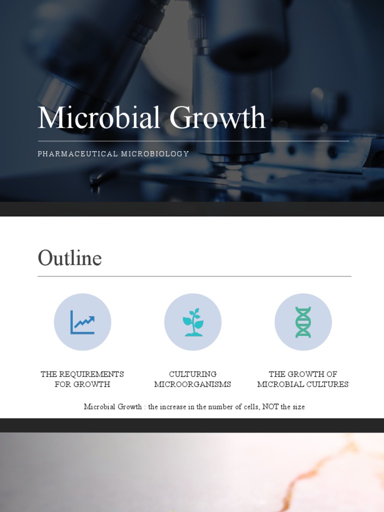 06 - Microbial Growth | PDF | Cofactor (Biochemistry) | Growth Medium
