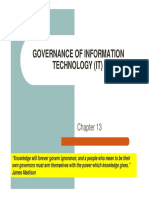3 - Information Technology Governance - Chapter 13