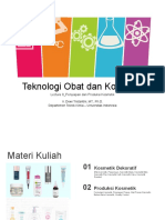 Lecture 8 - Penyiapan Dan Produksi Kosmetik - Rev