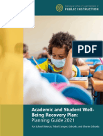 OSPI Academic and Student Well Being Recovery Plan Planning Guide