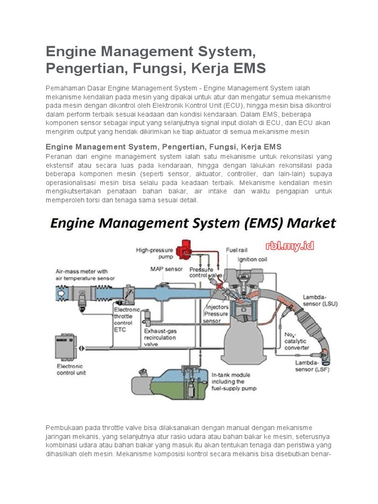 Engine Management System | PDF