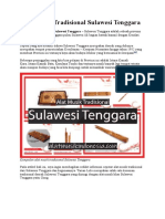 Alat Musik Tradisional Sulawesi Tenggara